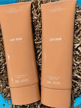 2 Full Size Cay Skin DEEPWATER HYDRATING & SOOTHING BODY CRÈME~$56 retail